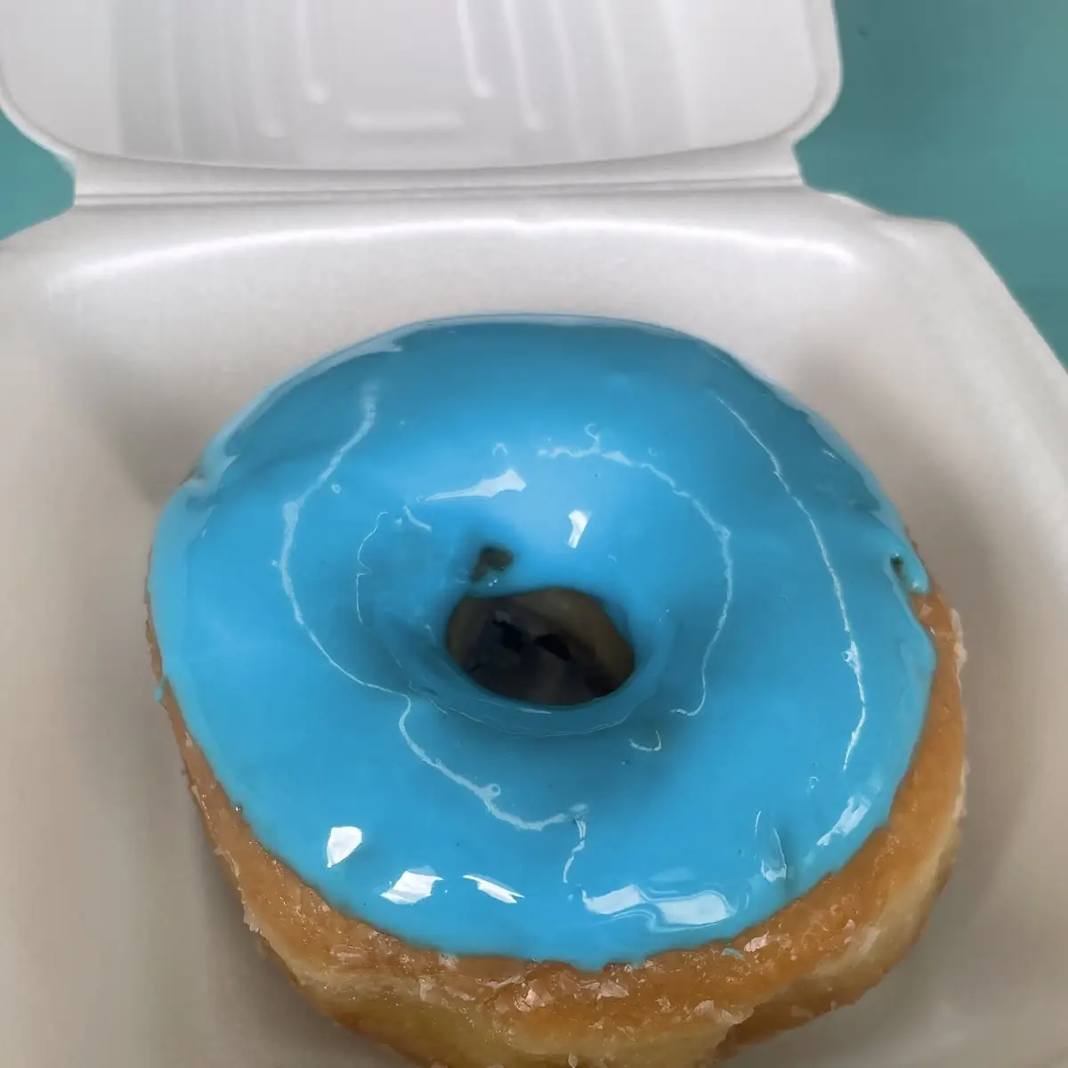 Blue Raspberry Donut