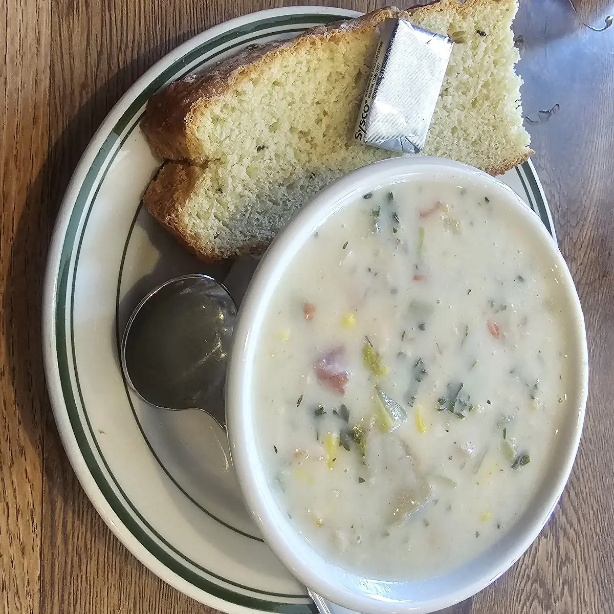 Razor Clam Chowder Soup