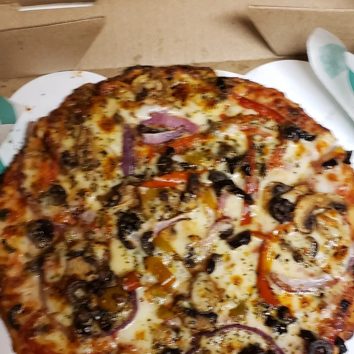 Gluten Free Veggie Pizza