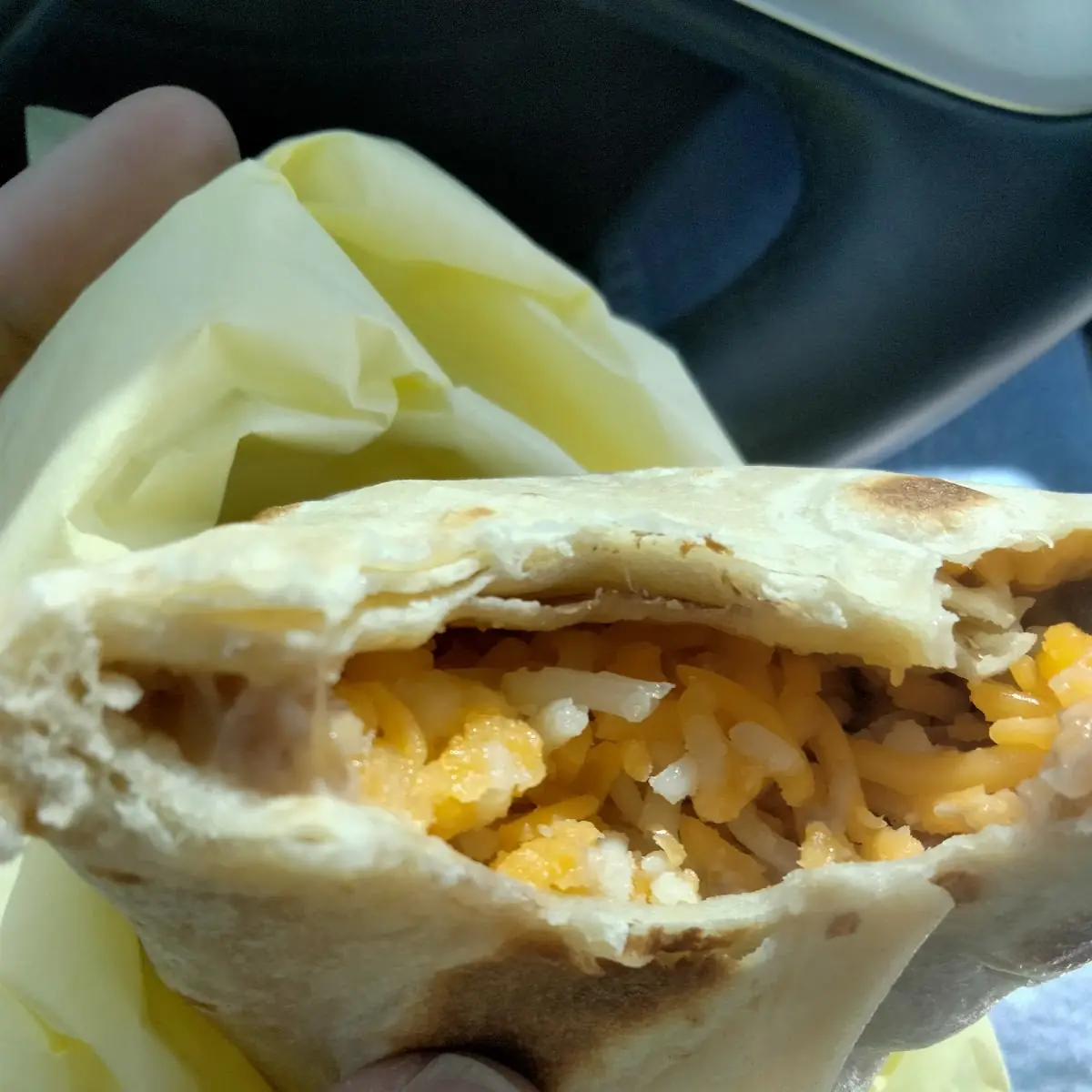 Kids Bean and Cheese Burrito
