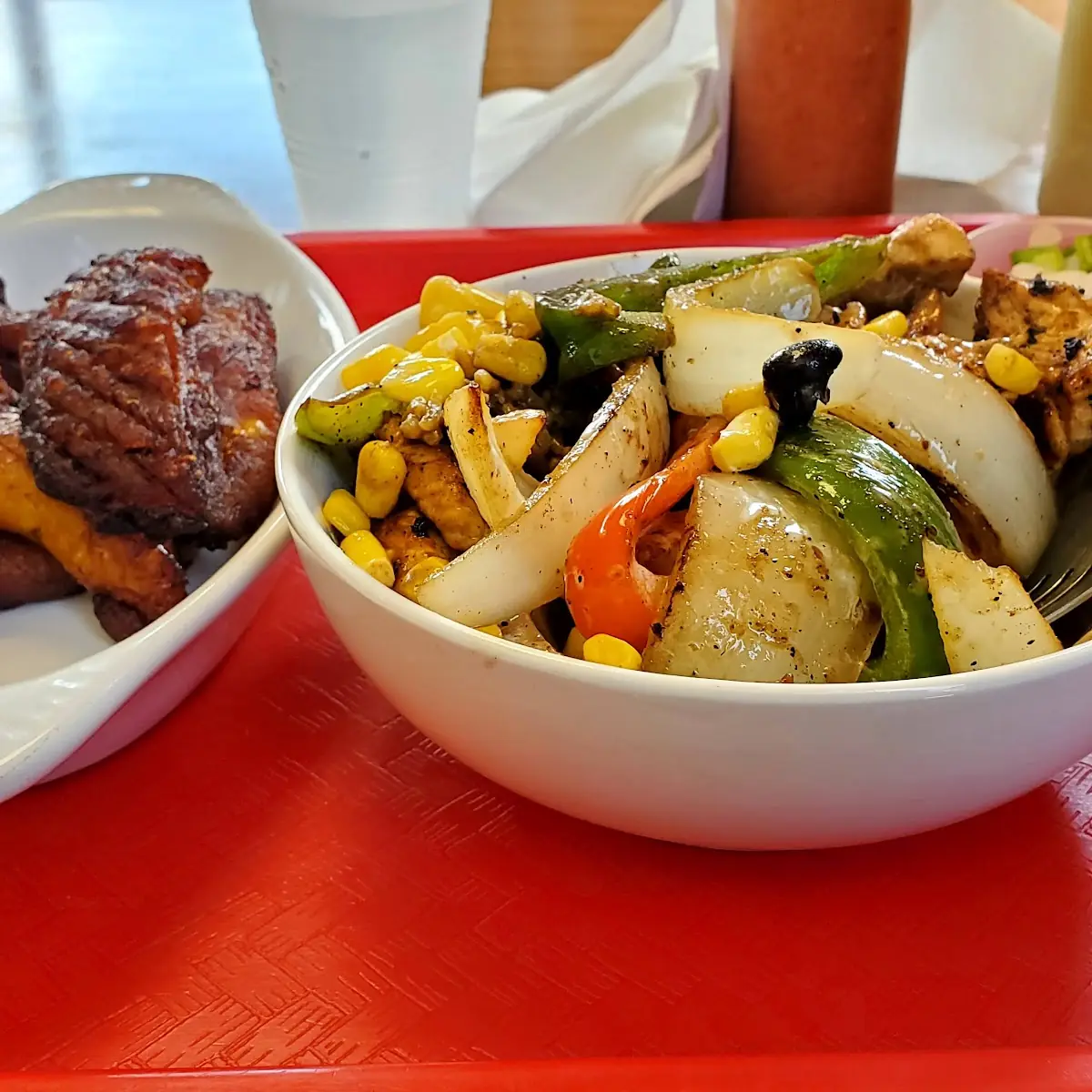 Chicken Bowl with Plantains