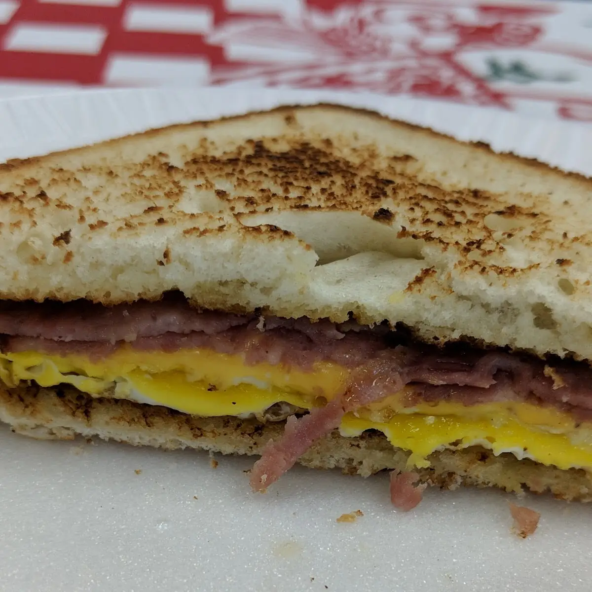 Ham Egg and Cheese