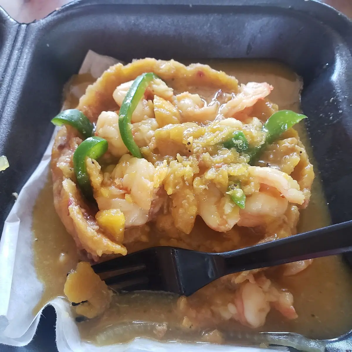 Mofongo Relleno De Camarones