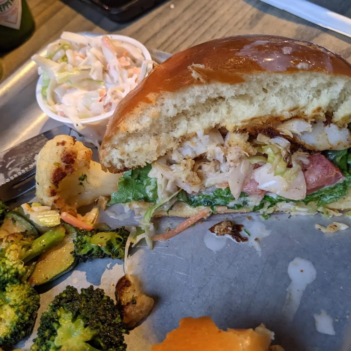 Blackened Cod Sandwich