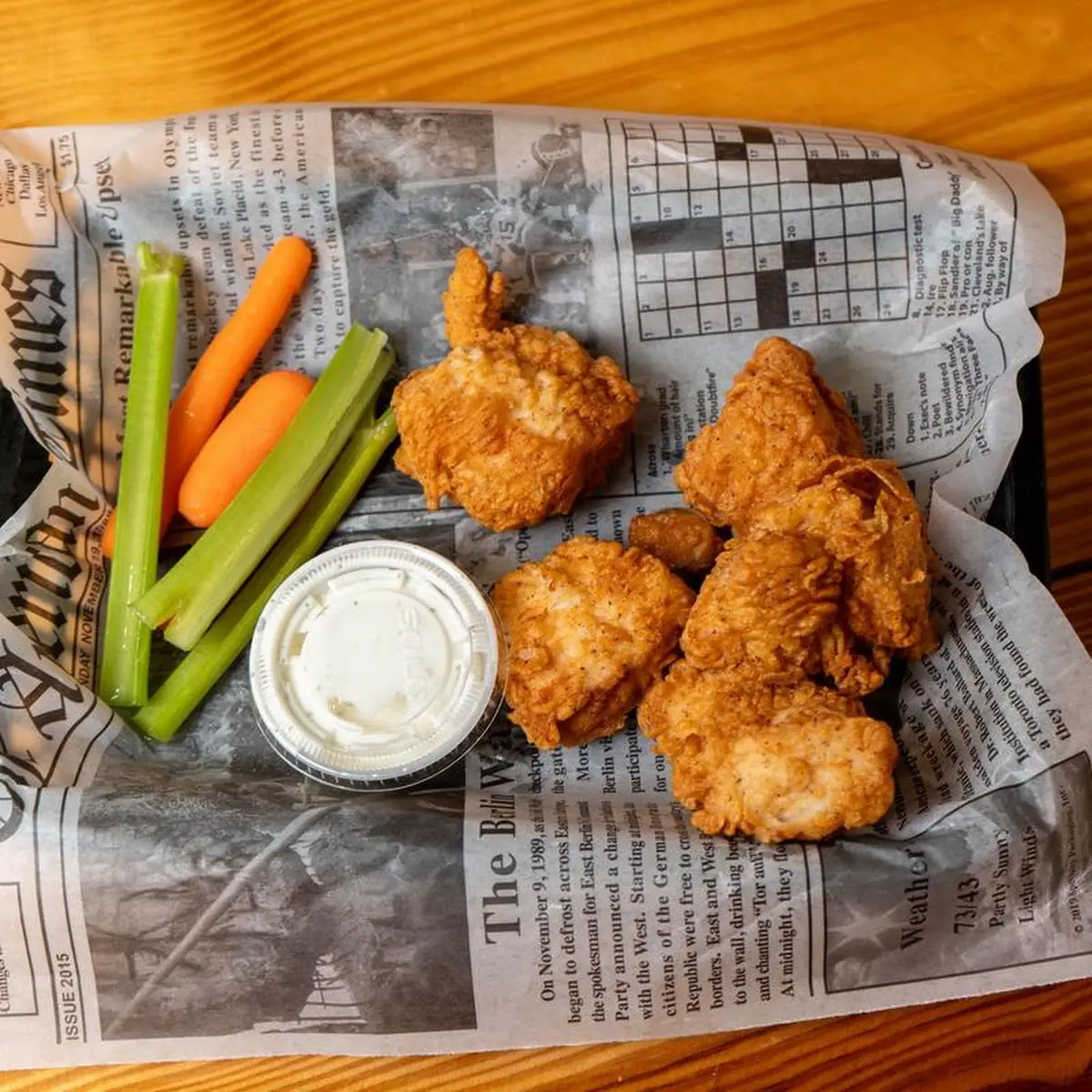 Boneless Mild Buffalo Garlic Parm Wings