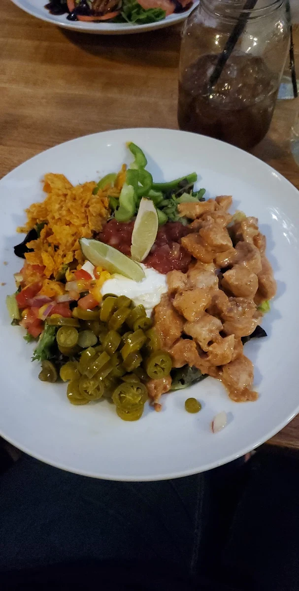 Spicy Chicken Taco Salad