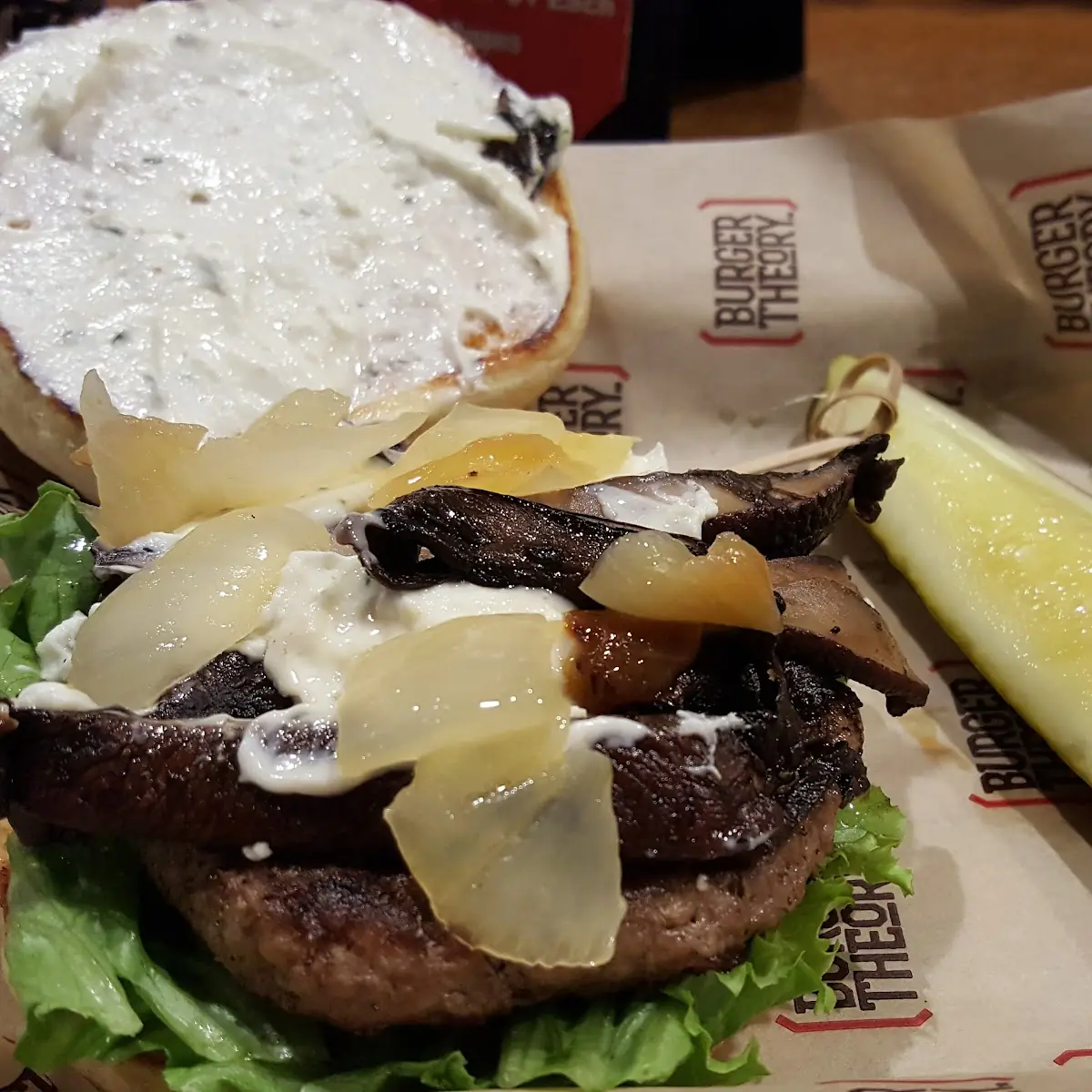 Portobello Mushroom Burger