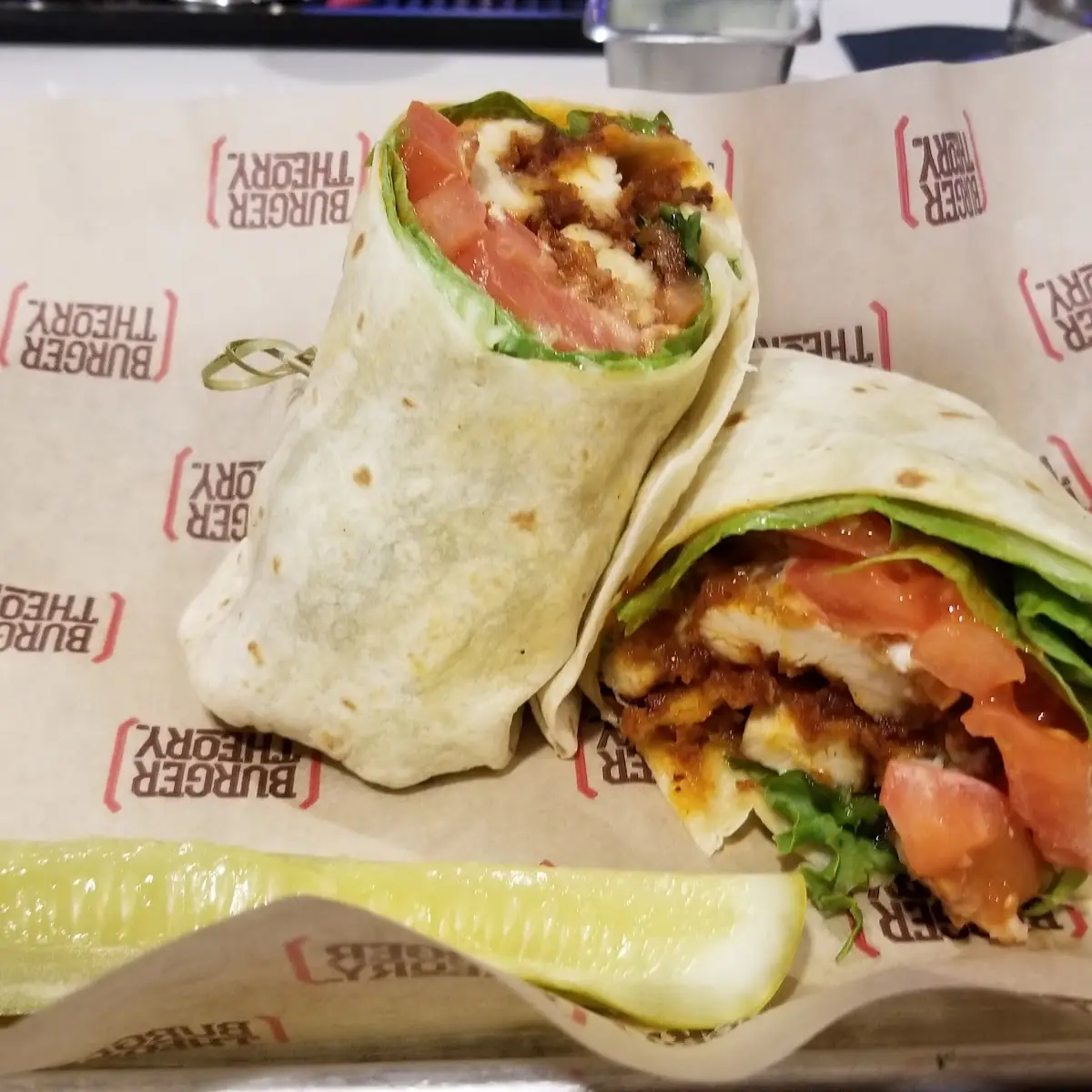 Spicy Chicken Wrap with Buffalo Sauce