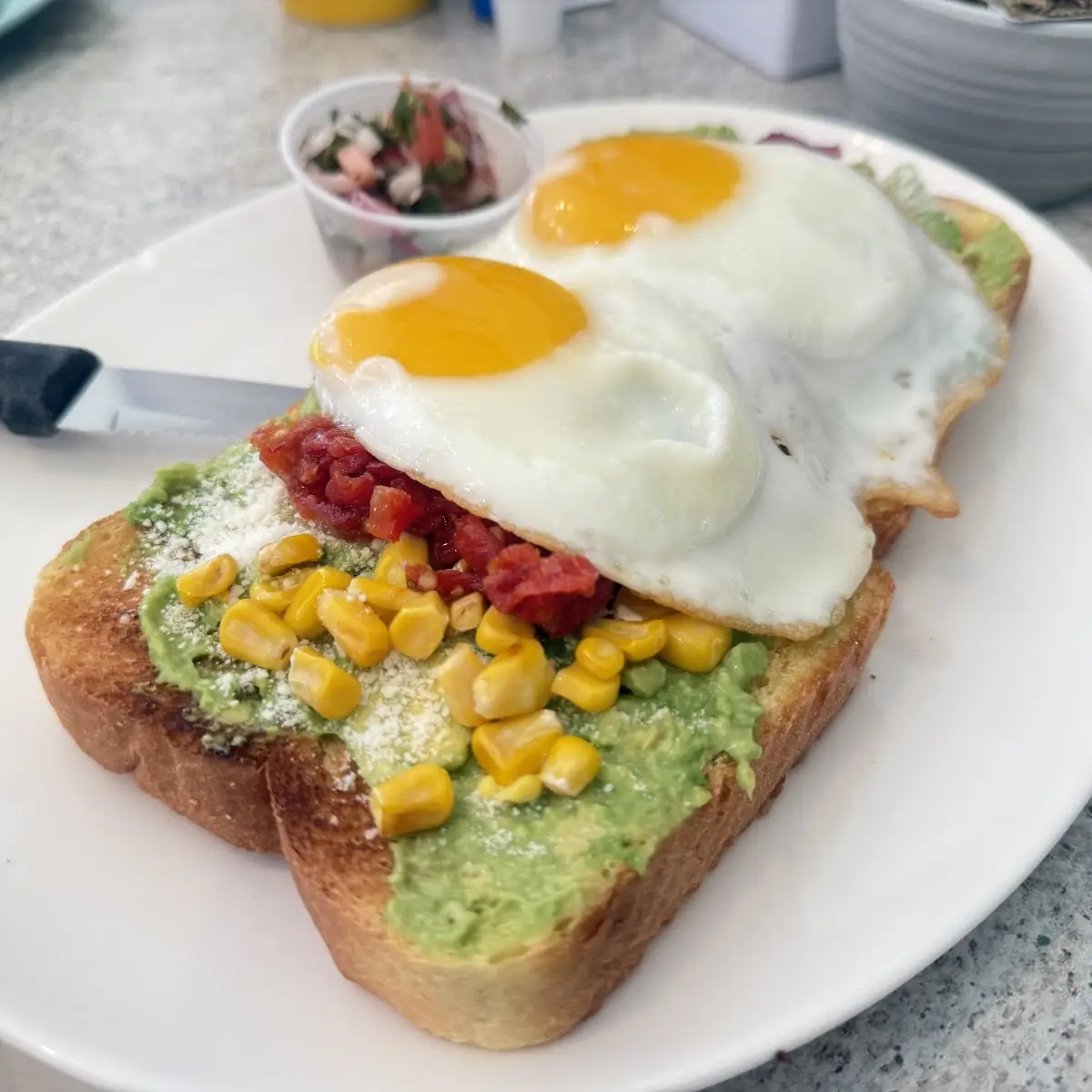 Avocado Toast with 2 Egg