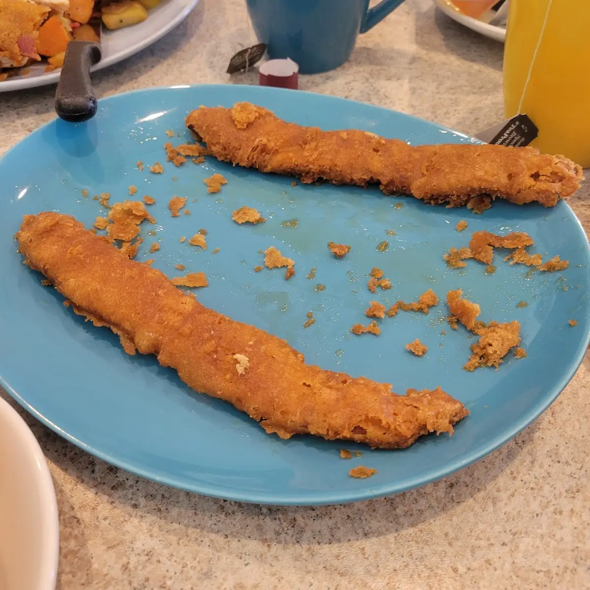 Deep Fried Pancake Battered Bacon