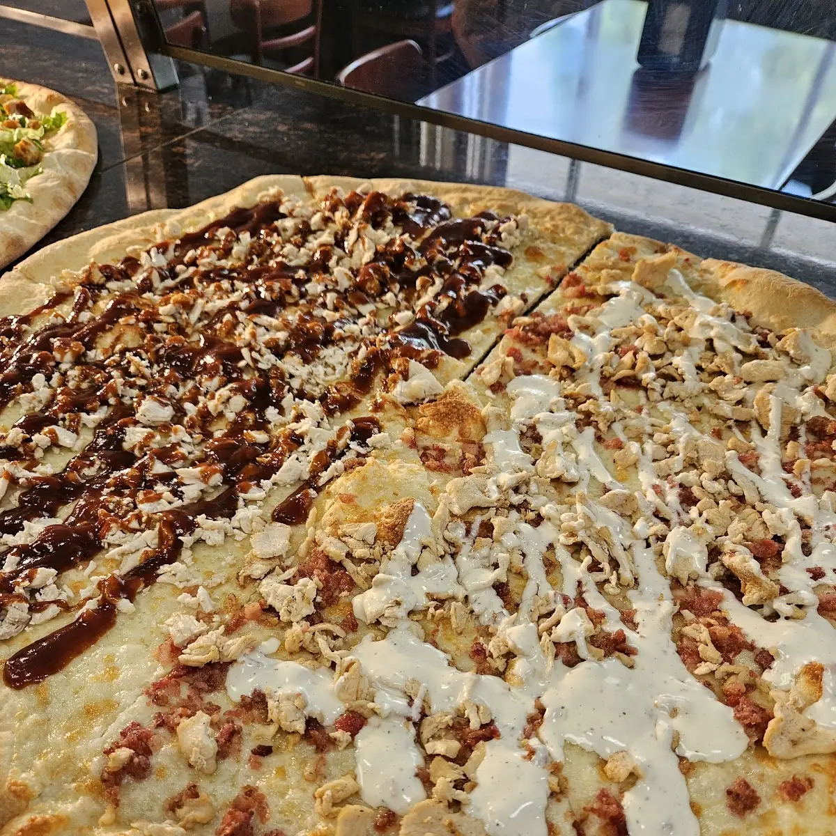 Barbecue Chicken and Chicken Bacon Ranch