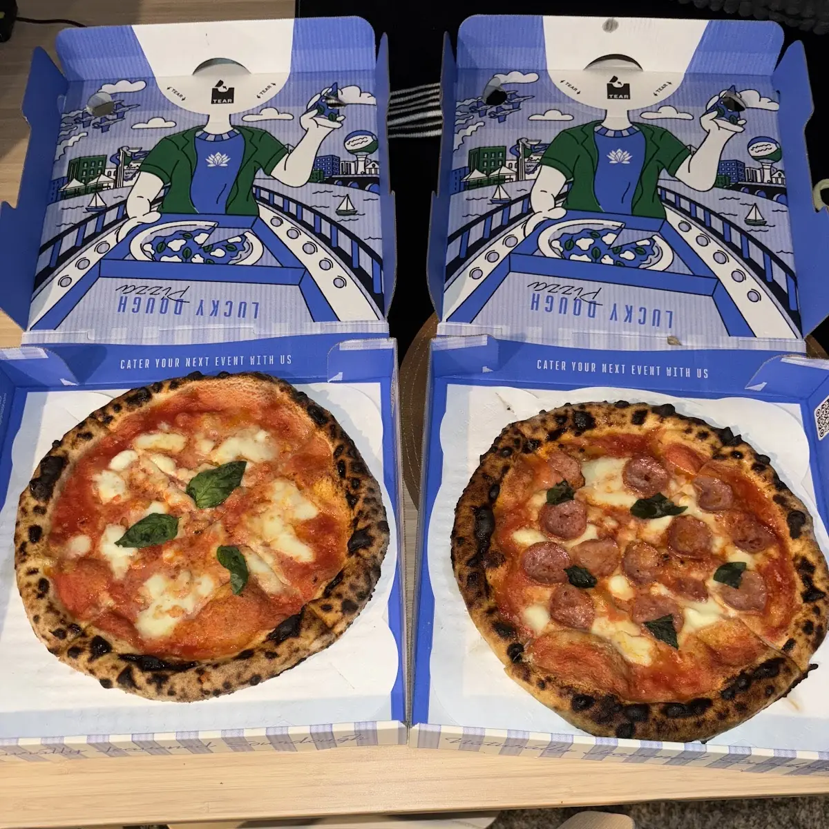 Wood-Fired Margherita Pizza