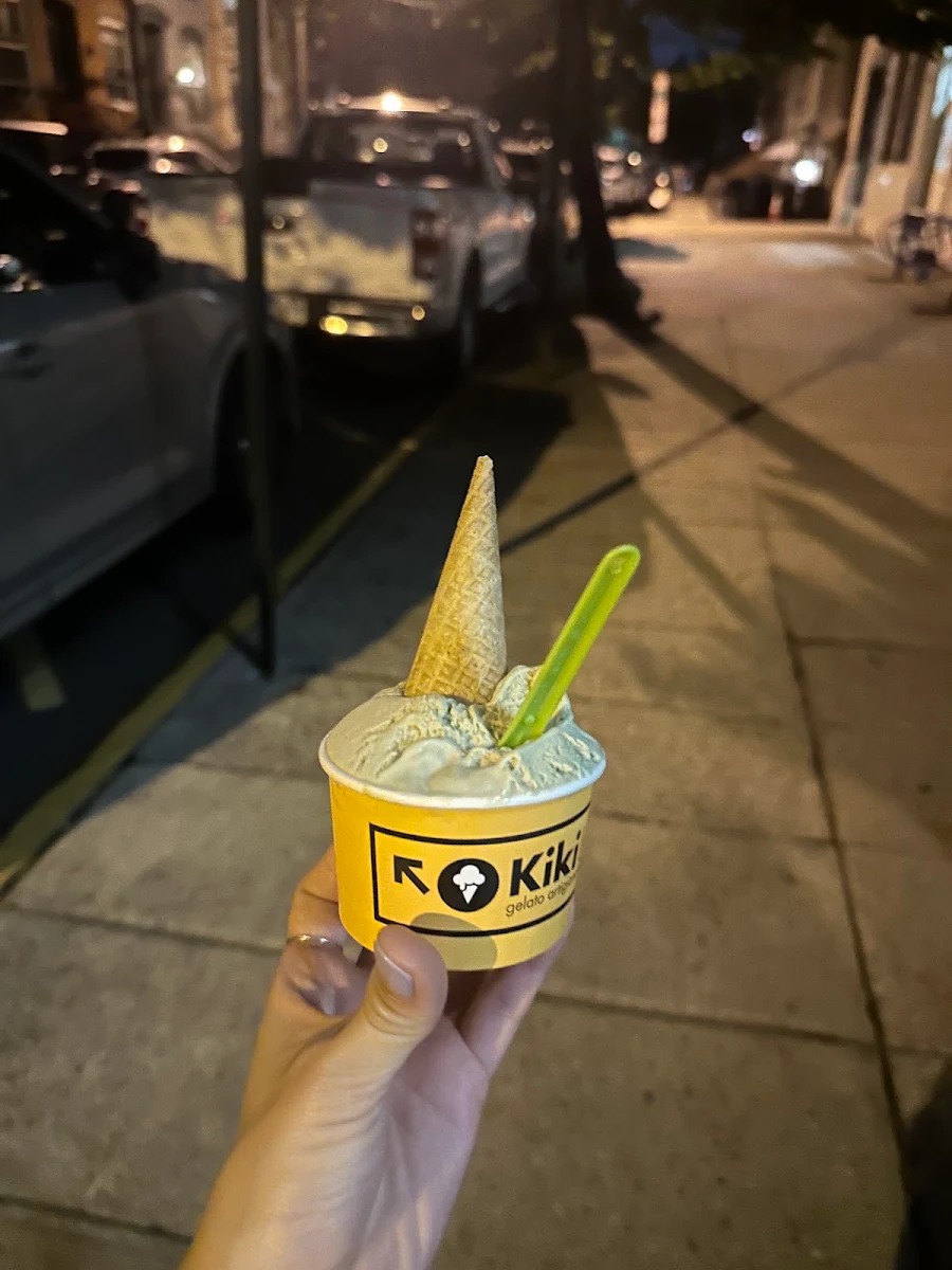 Creamy Gelato in Waffle Cone