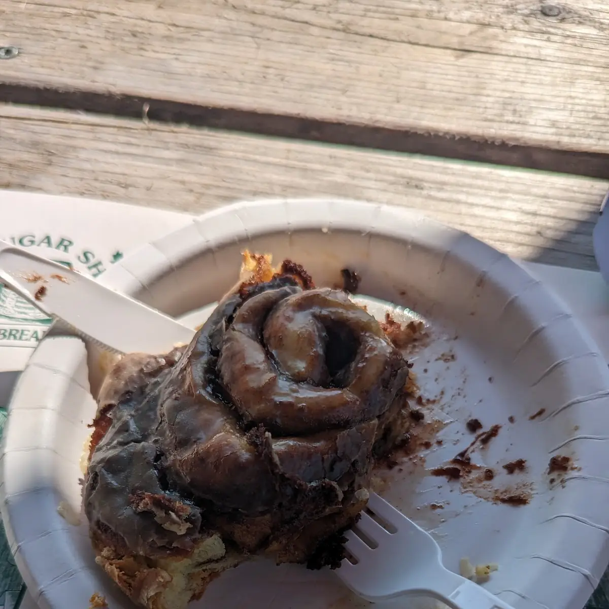 Warm Cinnamon Roll