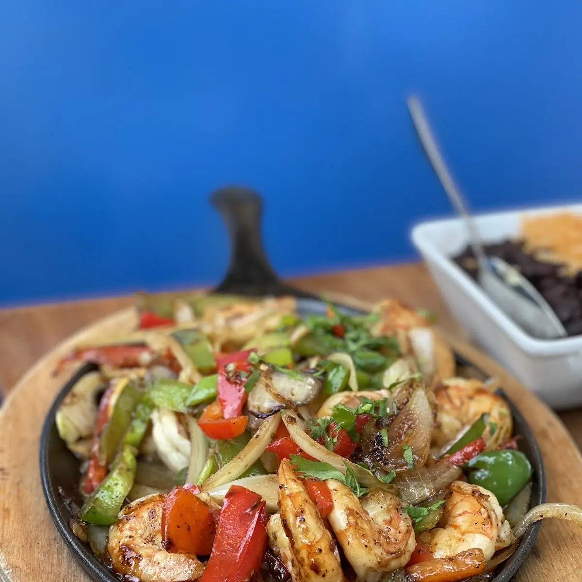 Shrimp Fajitas
