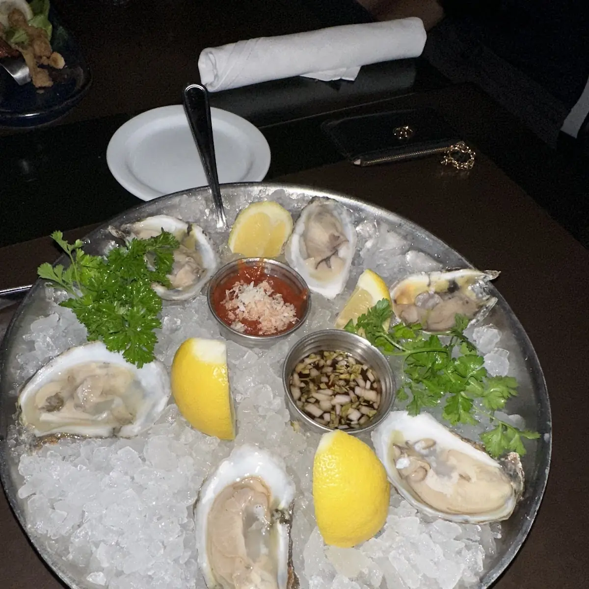 Oysters on the Half Shell