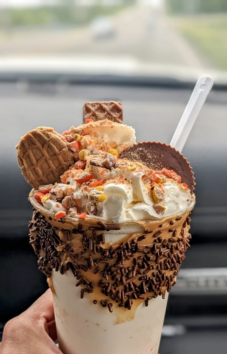 Peanut Butter Blaster Monster Shake