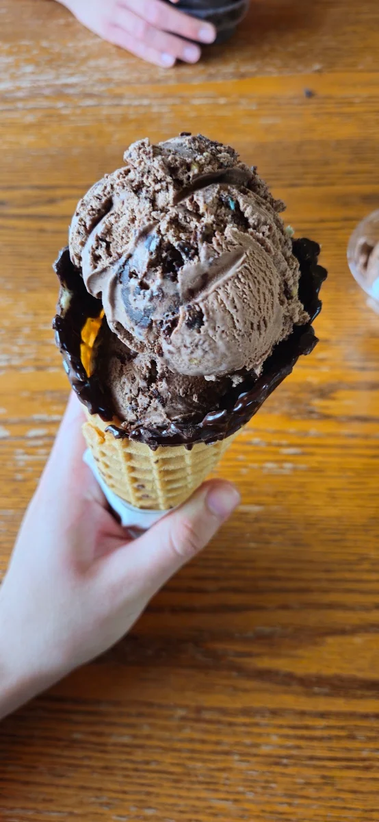 Blueberry Waffle Cone Zanzibar