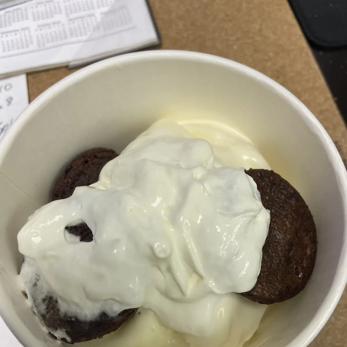 Brownie Sundae