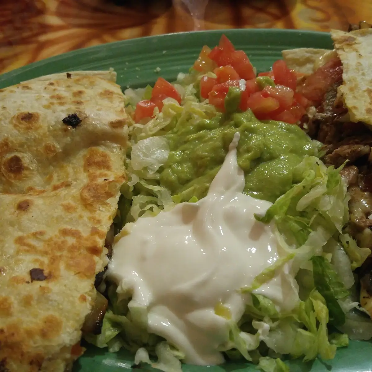 Chicken Quesadilla Pollo Desebrada