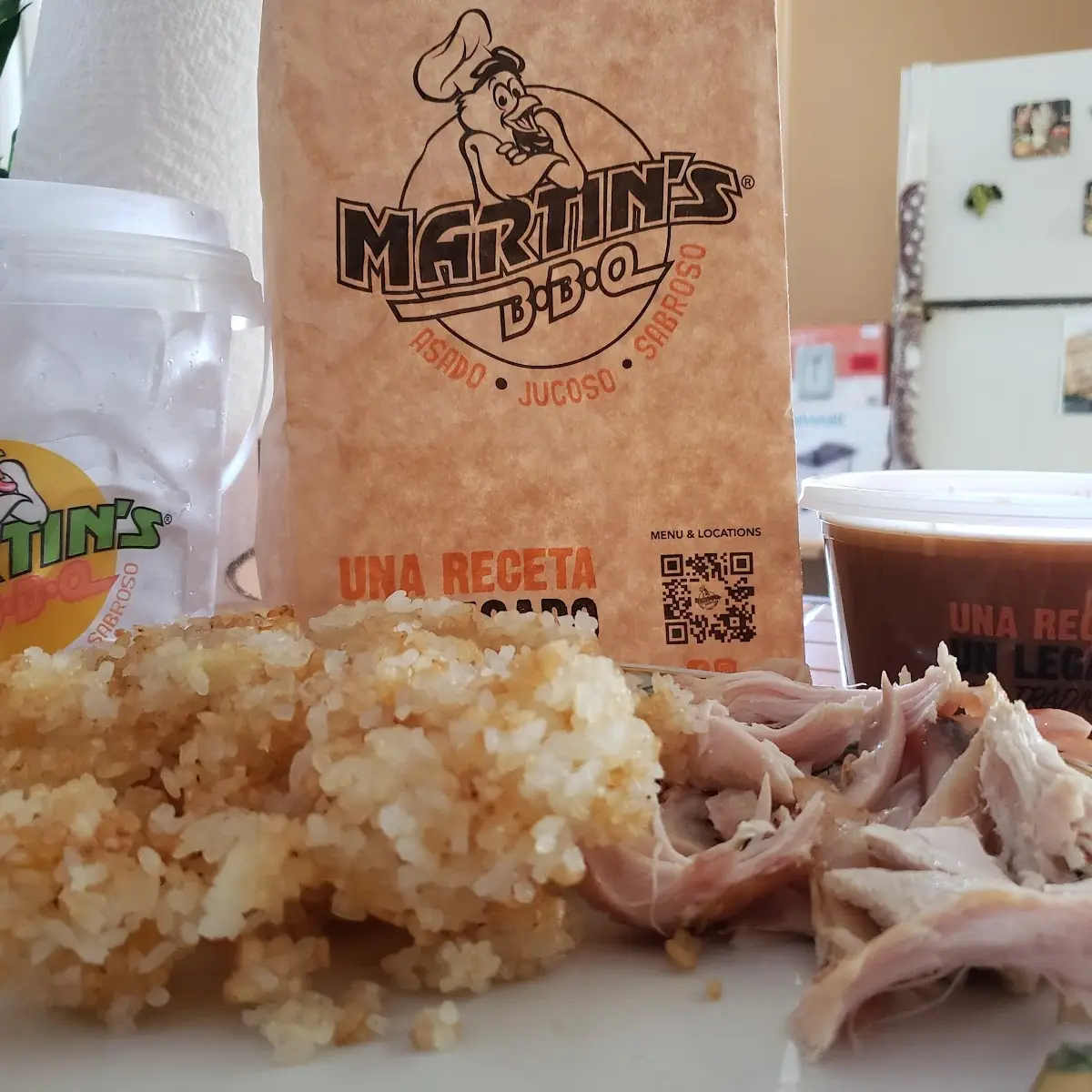 Pegao Y Pollo Asado