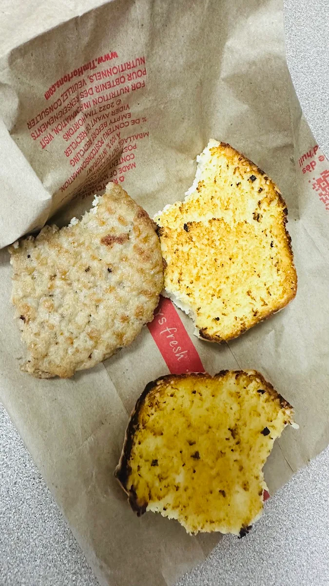 Overburbed Breakfast Sandwich