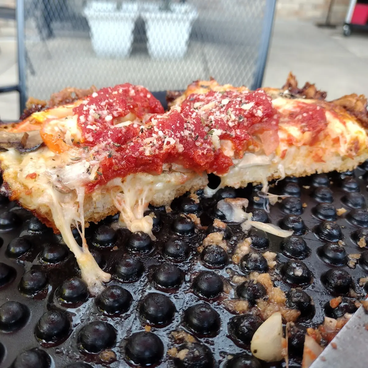 Gluten Free Detroit Style Pizza