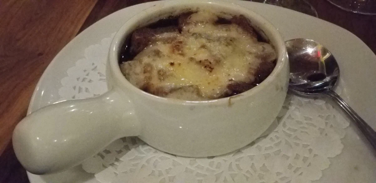 Soupe À l'oignon, L'Imposteur Resto-Traiteur Flexi-Végé