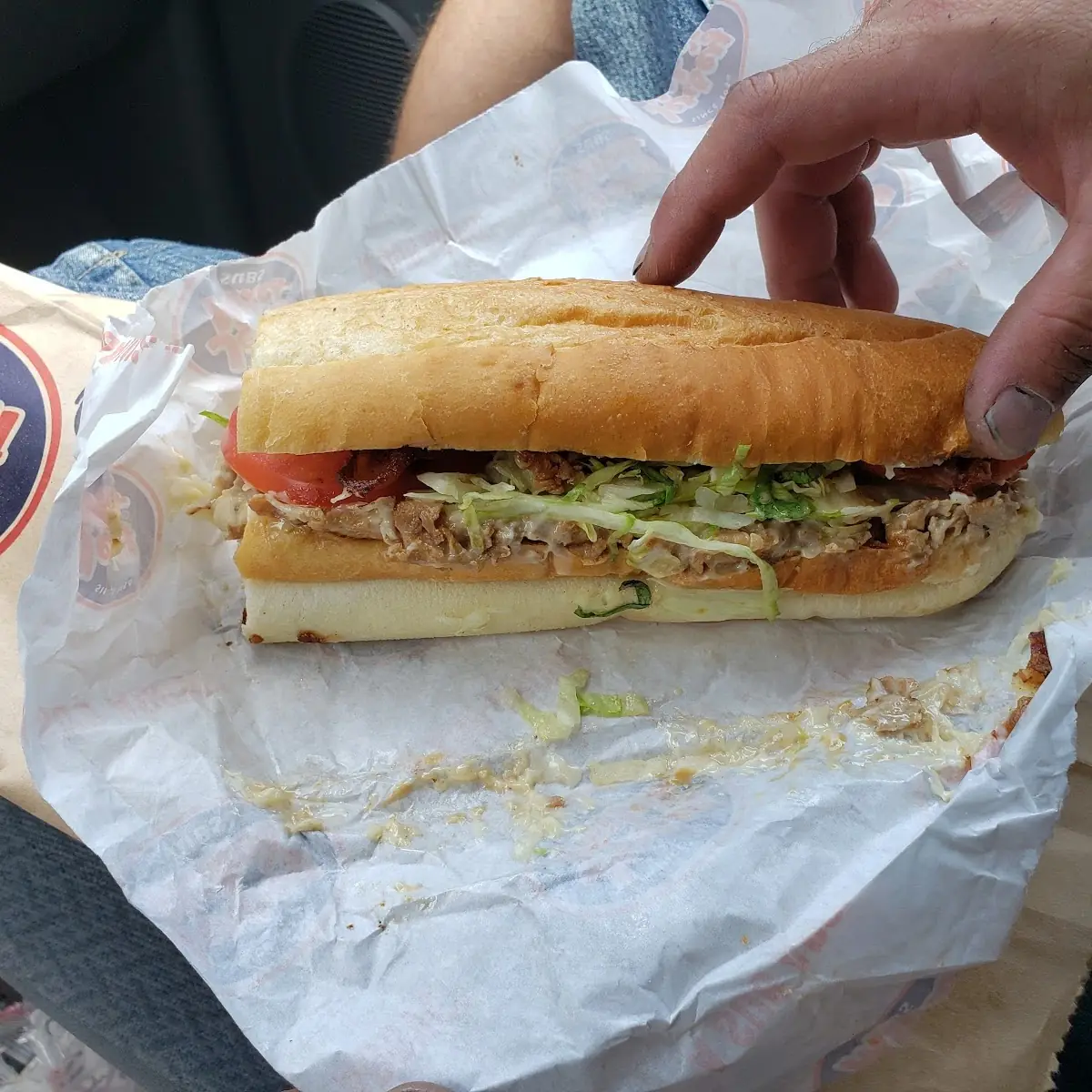 Bacon Ranch Chicken Cheese Steak