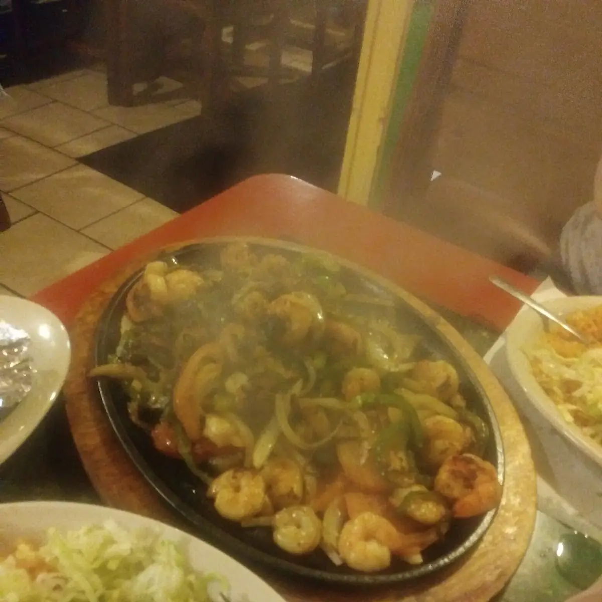 Shrimp Fajitas