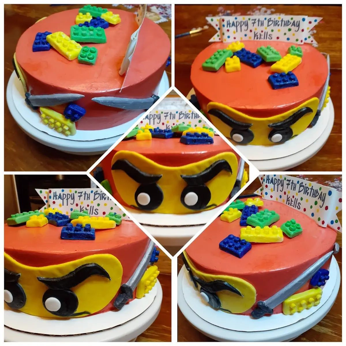 Double Layer Chocolate Cake with Fondant