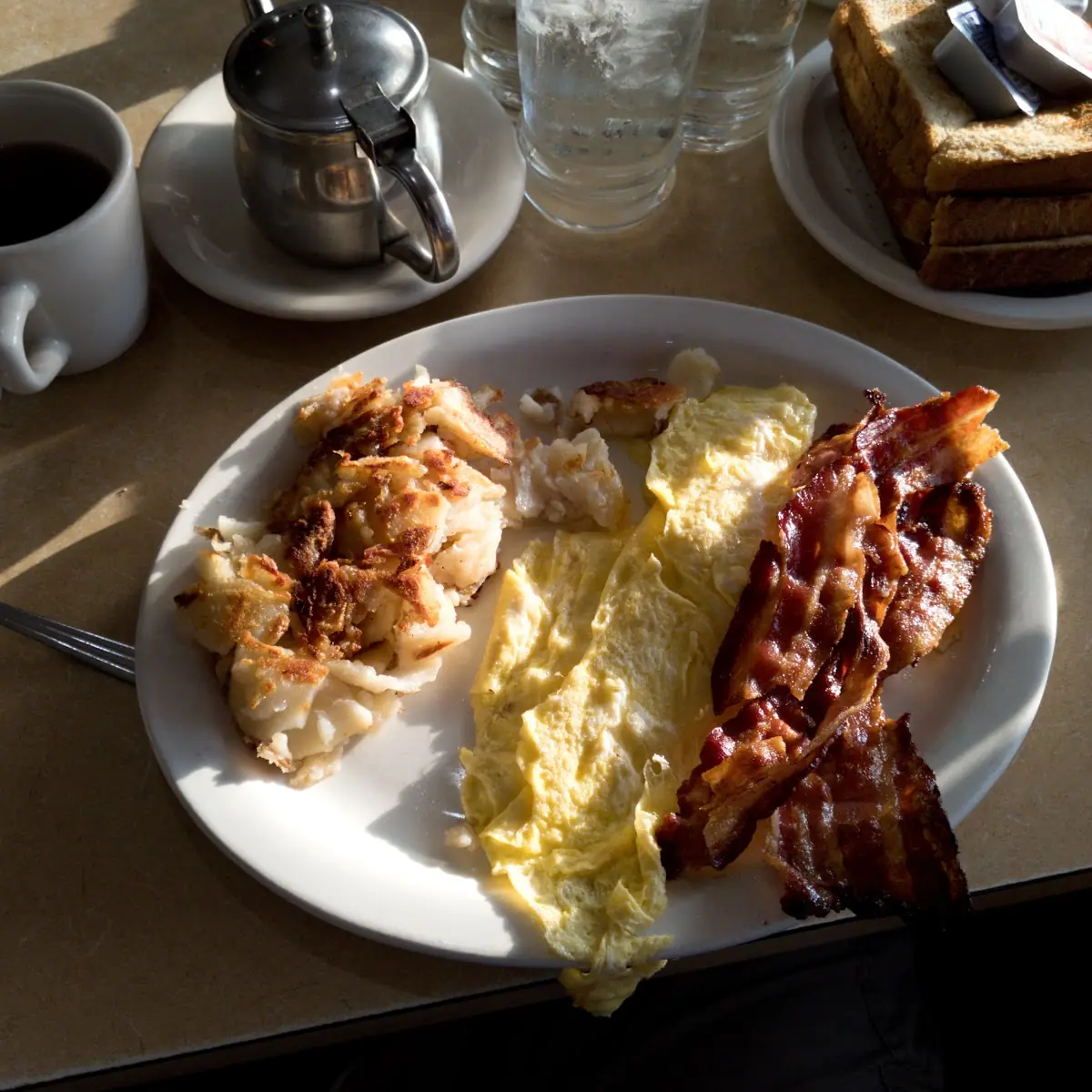 Scrambled Eggs and Bacon