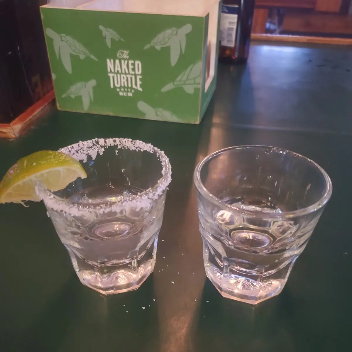 Patron Silver One Dressed Other Naked