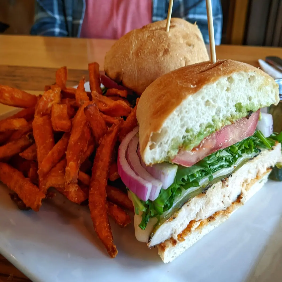 Verde Chicken Sandwich