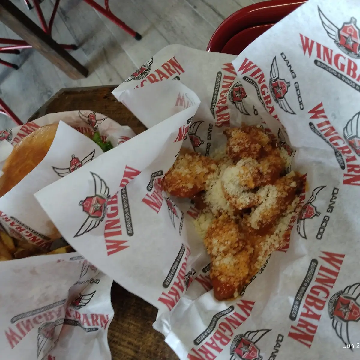 Garlic Parmesan Wings