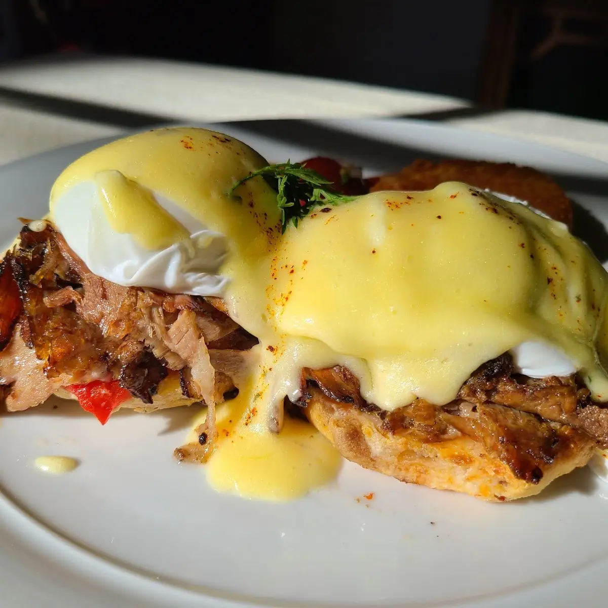 Smoked Brisket Benedict