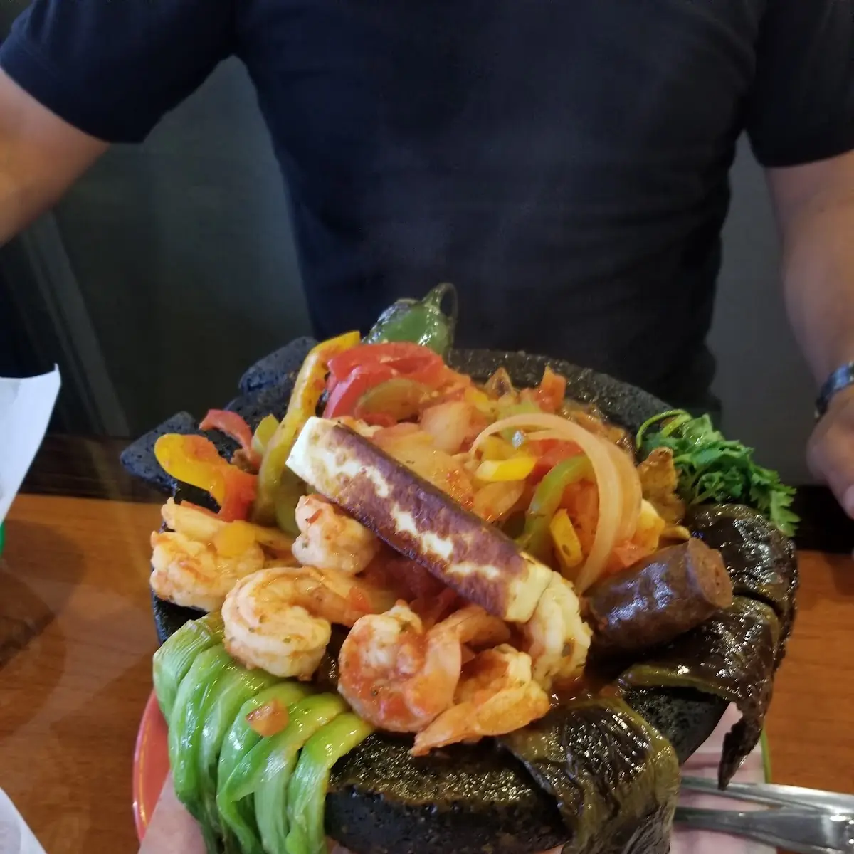 Seafood Molcajete
