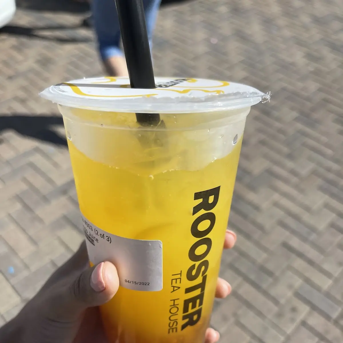 Mango Boba Tea