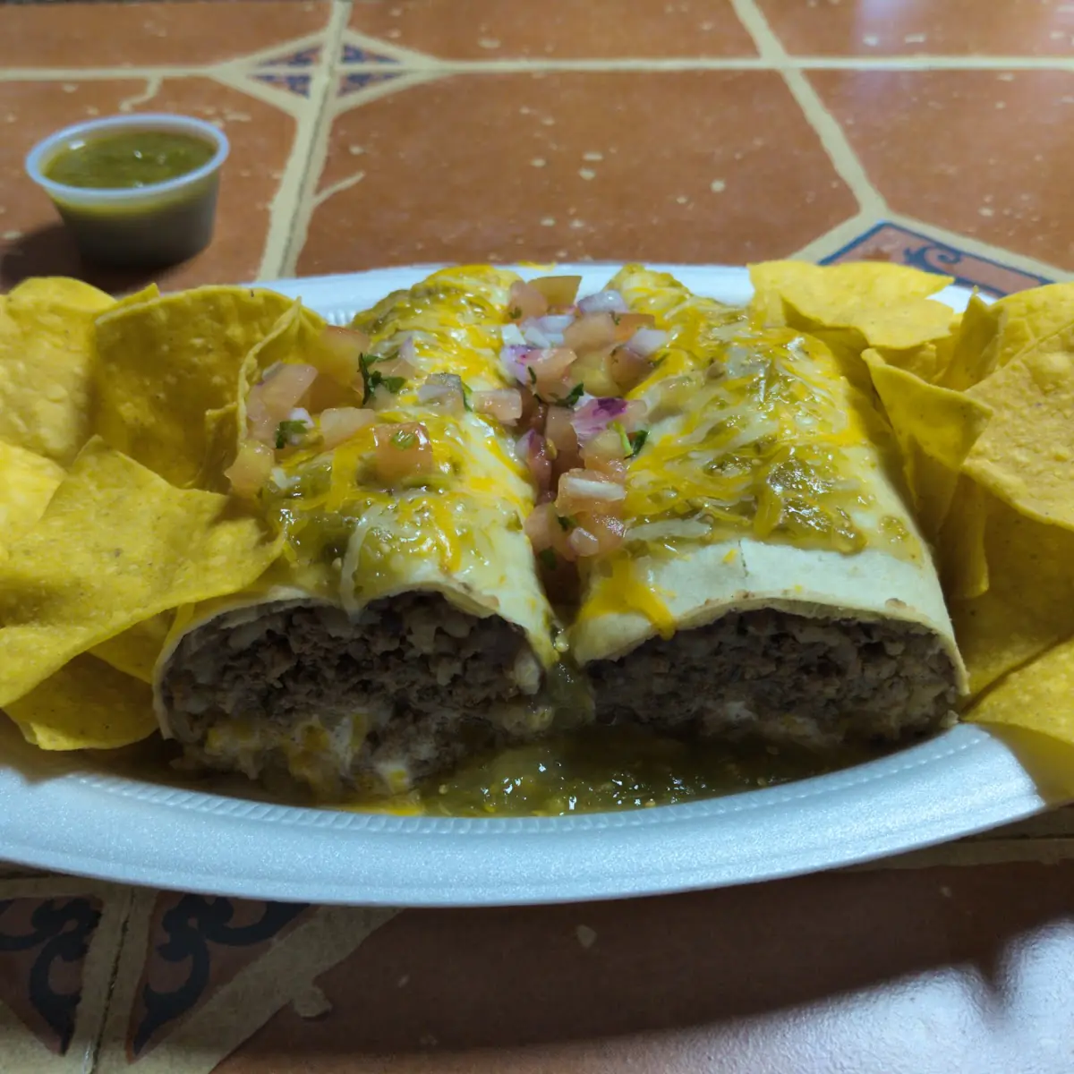 Enchiladas Verdes