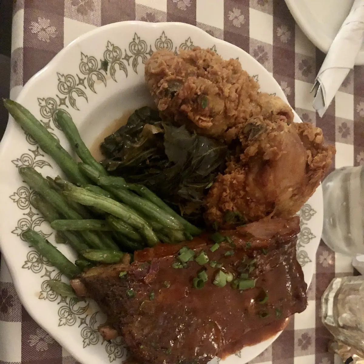 Ribs and Green Beans