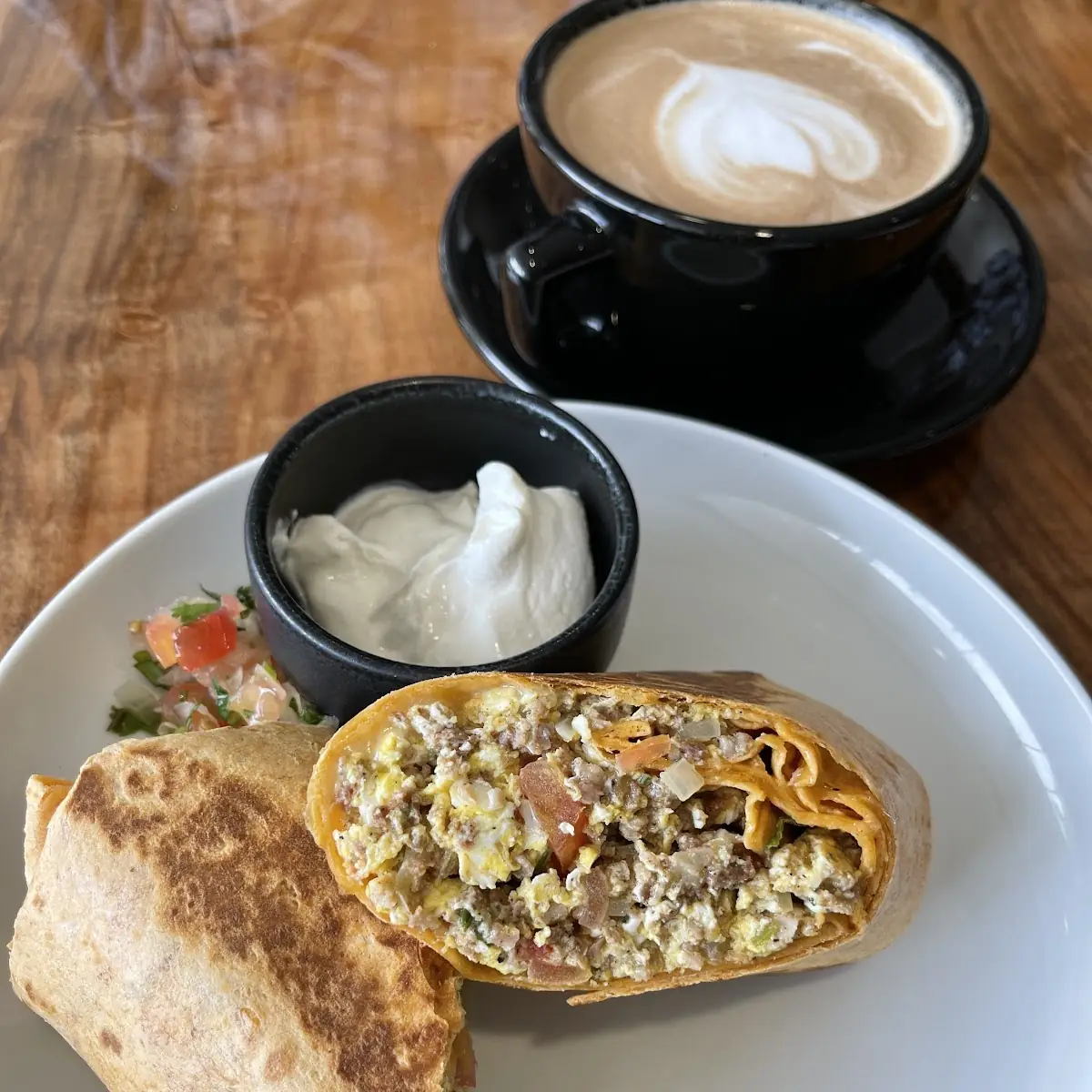 Chorizo Breakfast Burrito