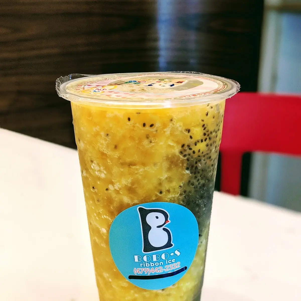 Mango Fresh Fruit Green Tea