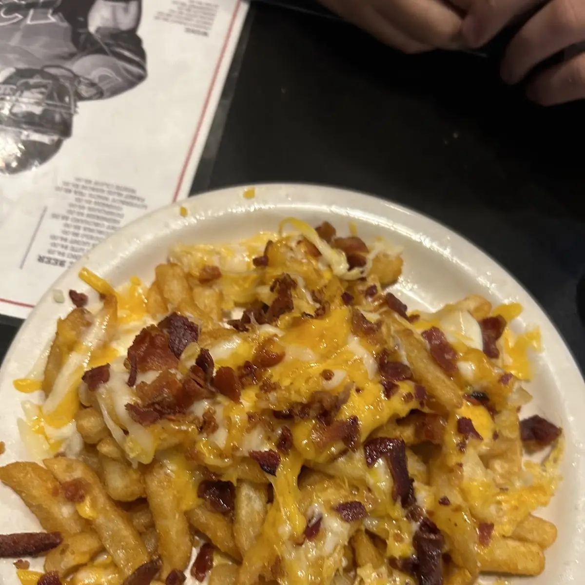 Cheese Fries with Bacon
