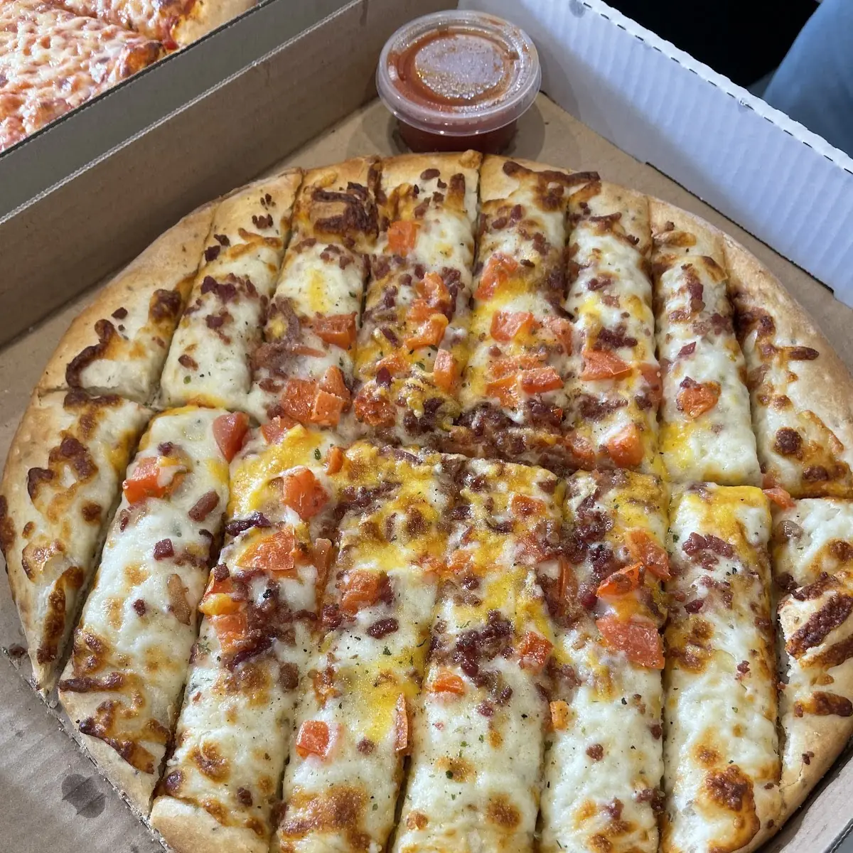 Loaded Cheesy Bread