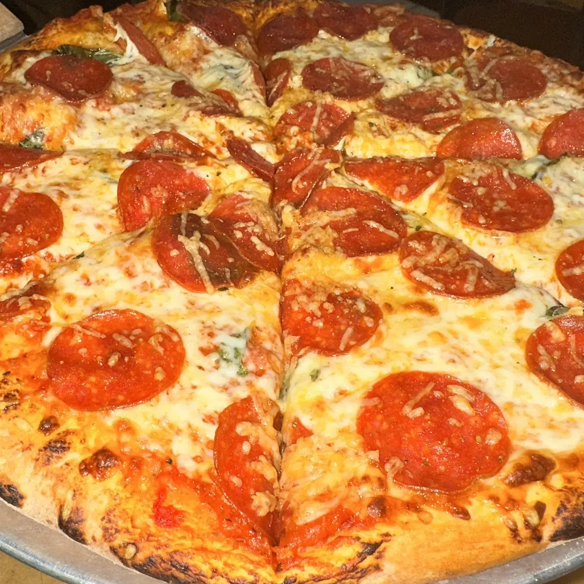 Old Fashioned Pepperoni Pizza