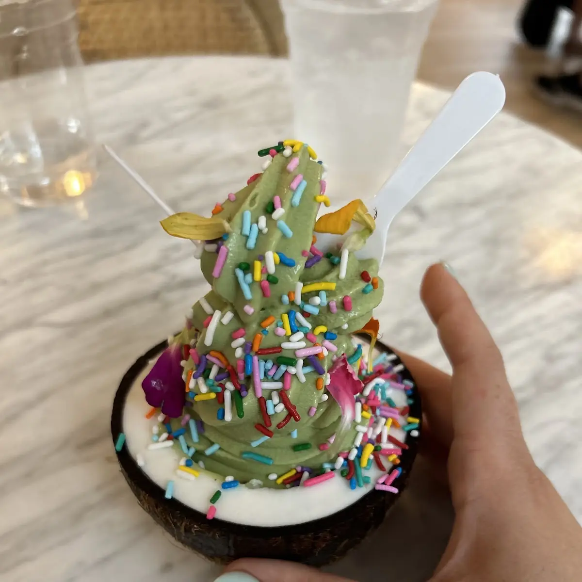 Matcha Soft Serve