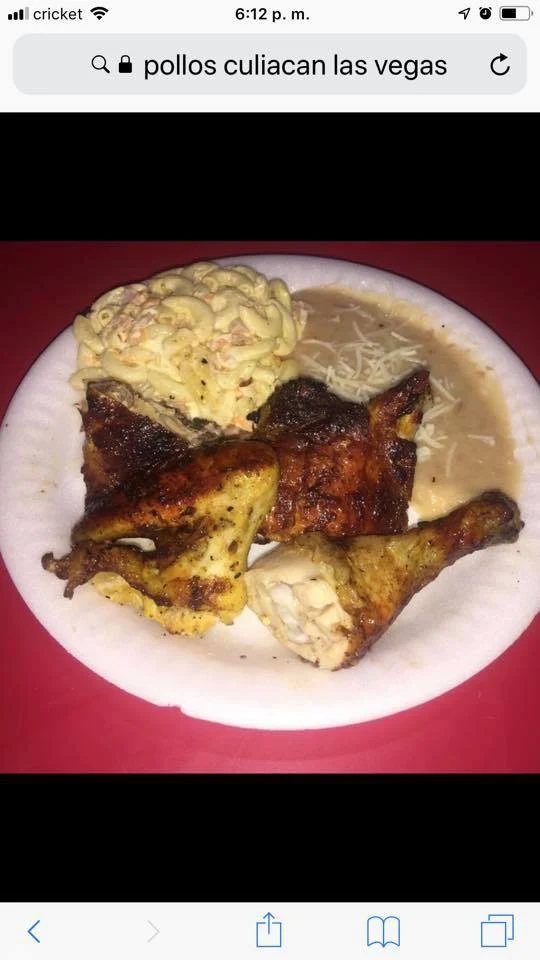 Medio Pollo Con Tortillas