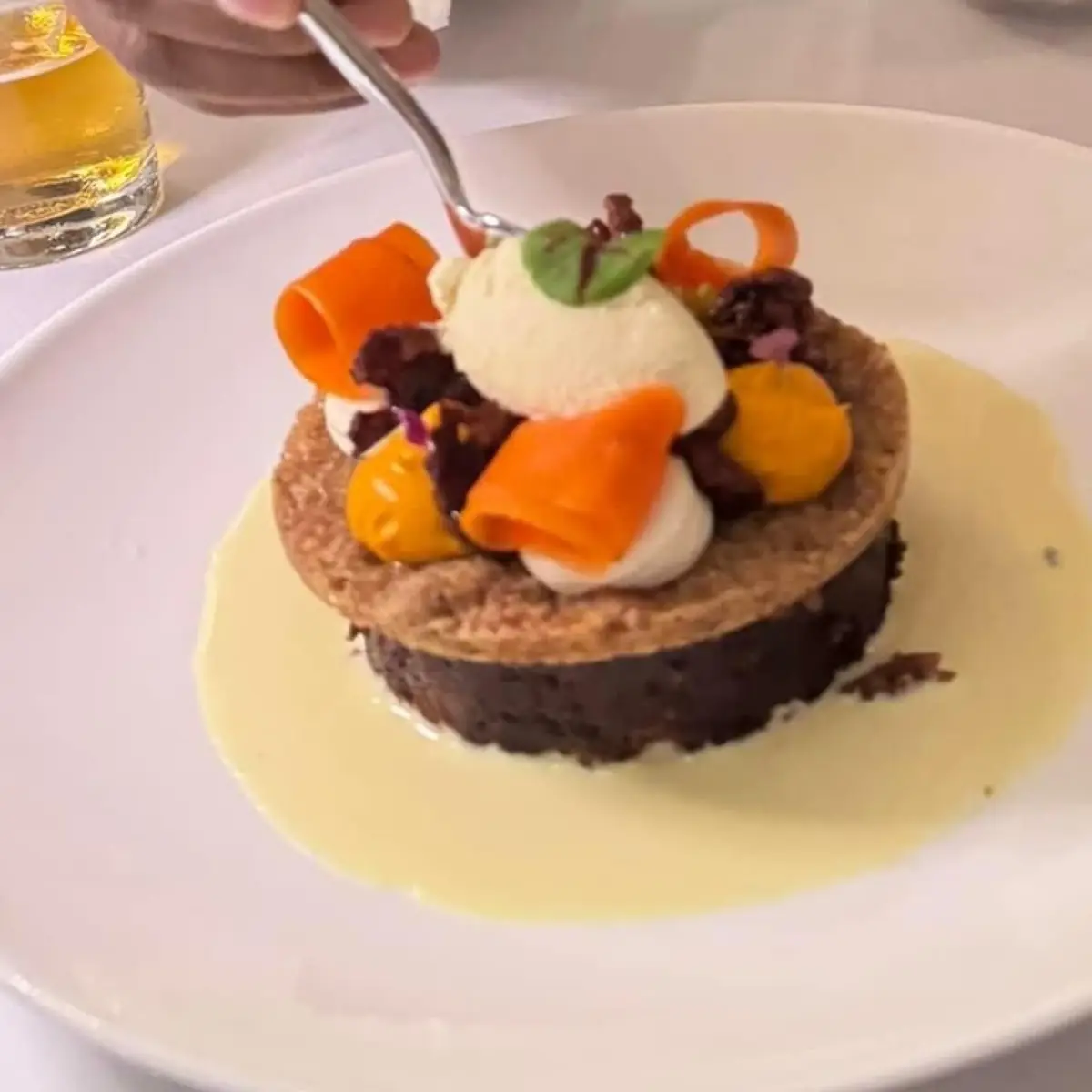Deconstructed Carrot Cake