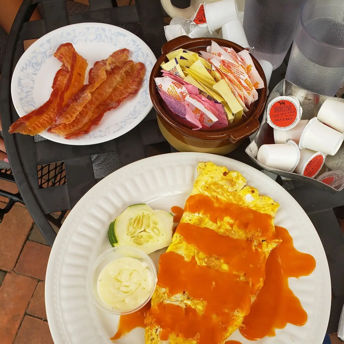 Buffalo Chicken Omelette