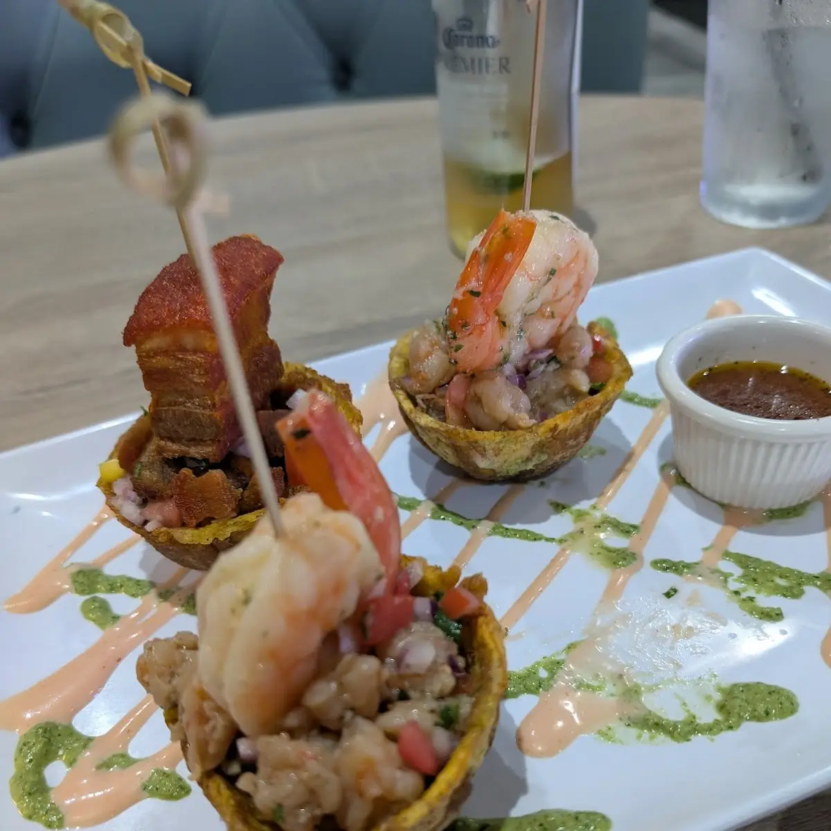 Mofongo Shrimp Aji Amarillo